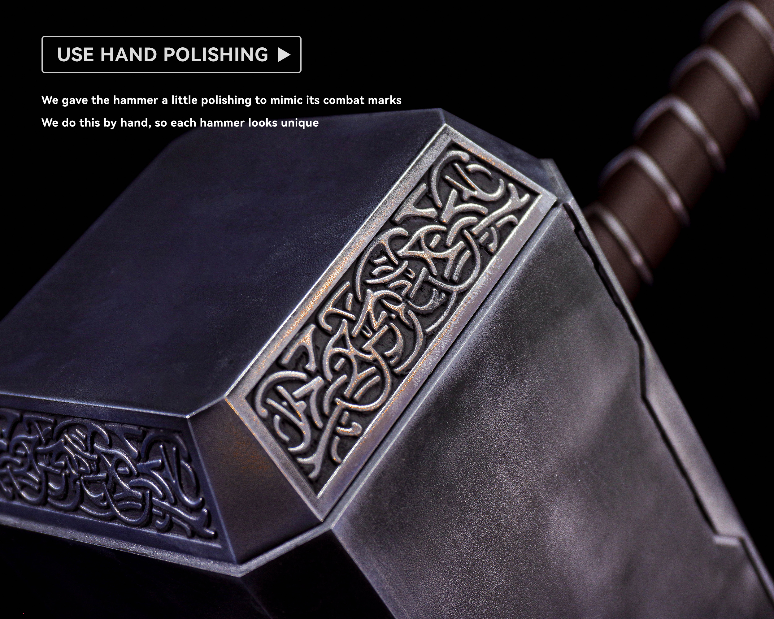 Full Metal Thor Hammer Mjolnir 1/1 Scale Movie Prop Replica,Thor's Hammer Thors Hammer 