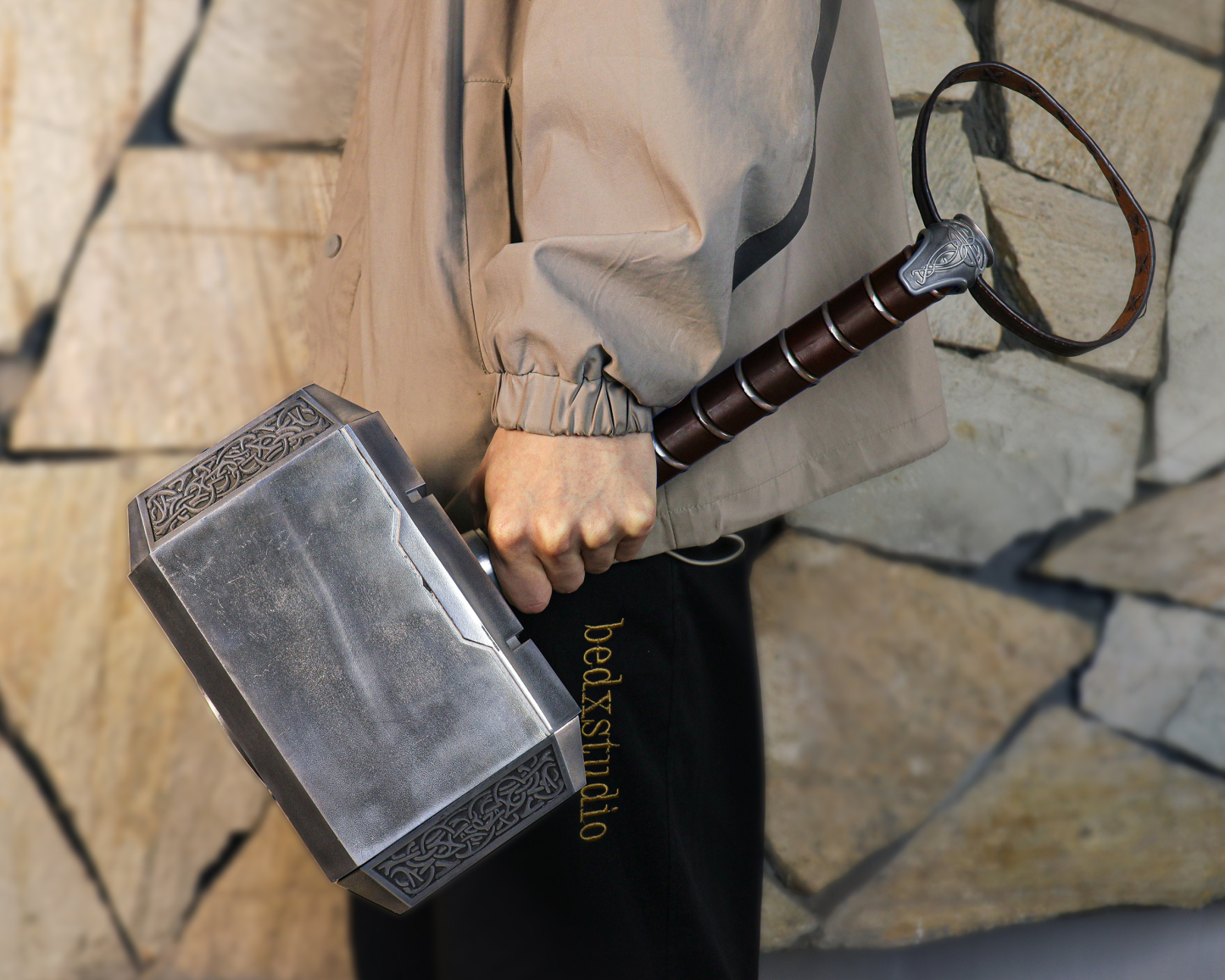 Full Metal Thor Hammer Mjolnir 1/1 Scale Movie Prop Replica,Thor's Hammer Thors Hammer 