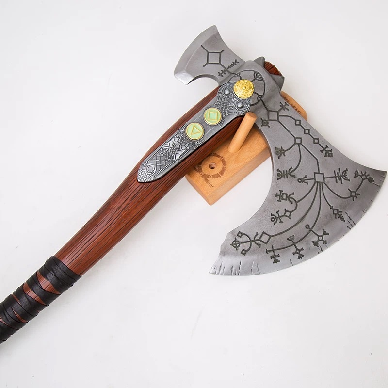 GOD OF WAR, Leviathan axe, Kratos Axe, Handmade Battle Axe, Hand Forged Axe
