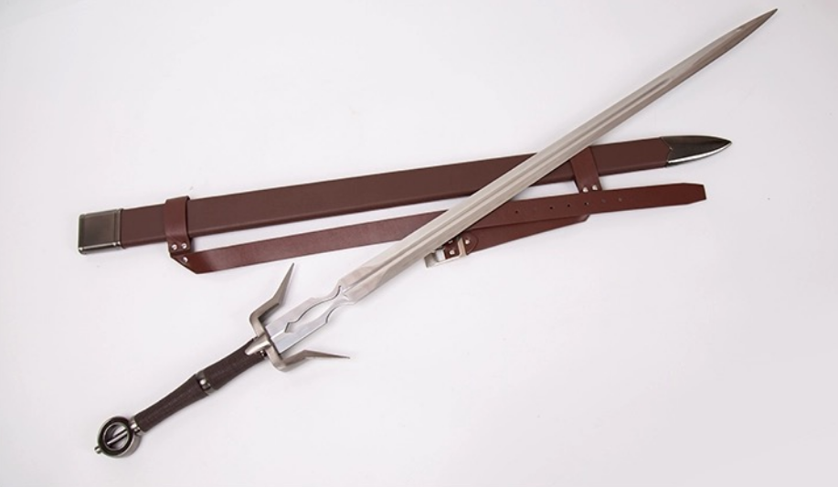 White Wolf Steel Sword and Silver Sword of Geralt of Rivia