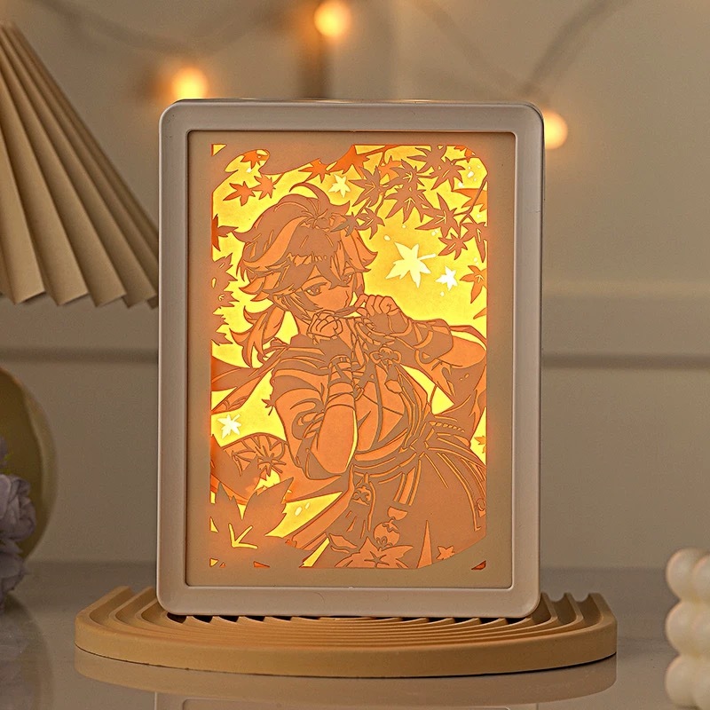 Bestpropreplica Genshin Impact paper carving lamp