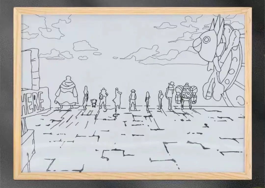 Bestpropreplica One Piece light painting