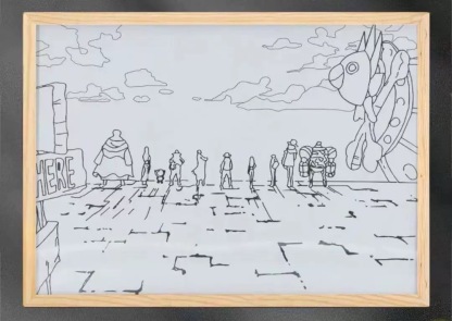 Bestpropreplica One Piece light painting