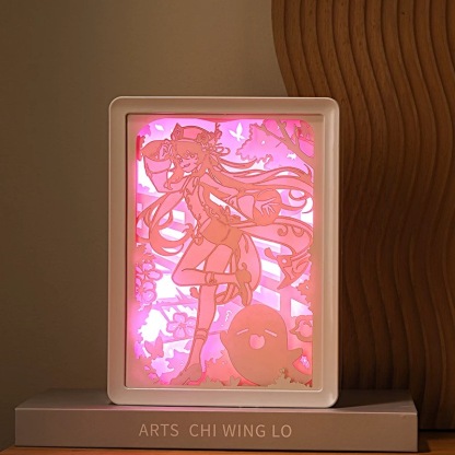 Bestpropreplica Genshin Impact paper carving lamp