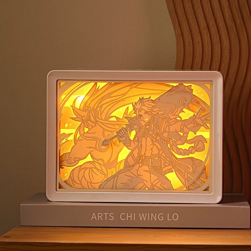 Bestpropreplica Genshin Impact paper carving lamp