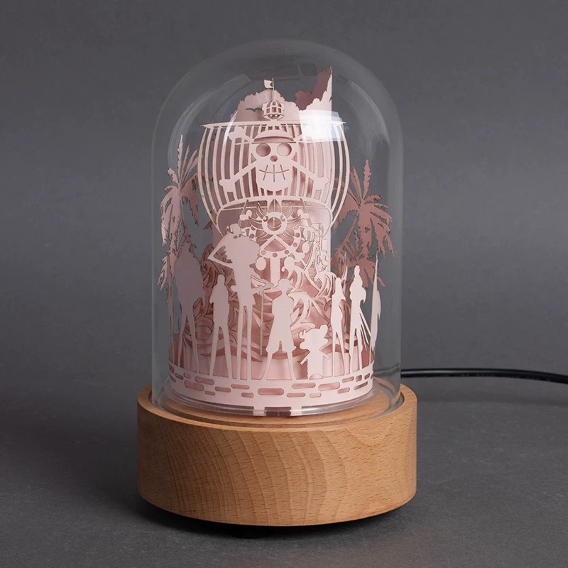 Bestpropreplica One Piece paper carving lamp