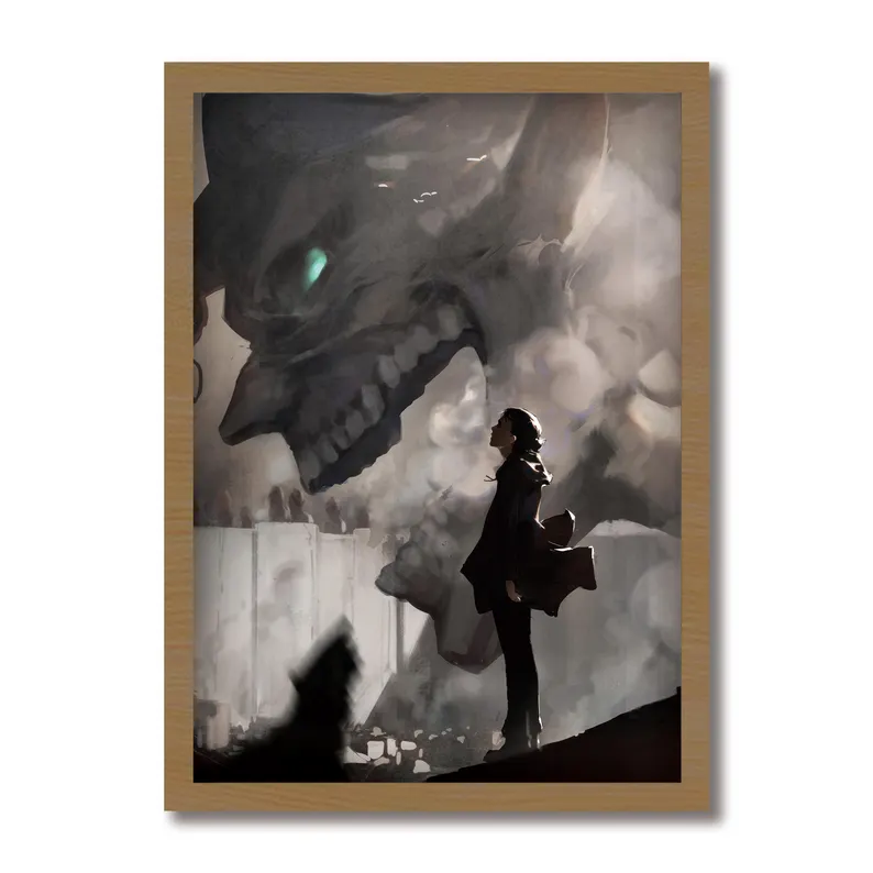 Bestpropreplica Attack on Titan light painting