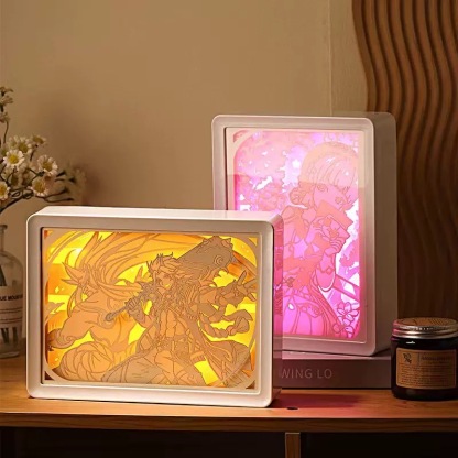 Bestpropreplica Genshin Impact paper carving lamp