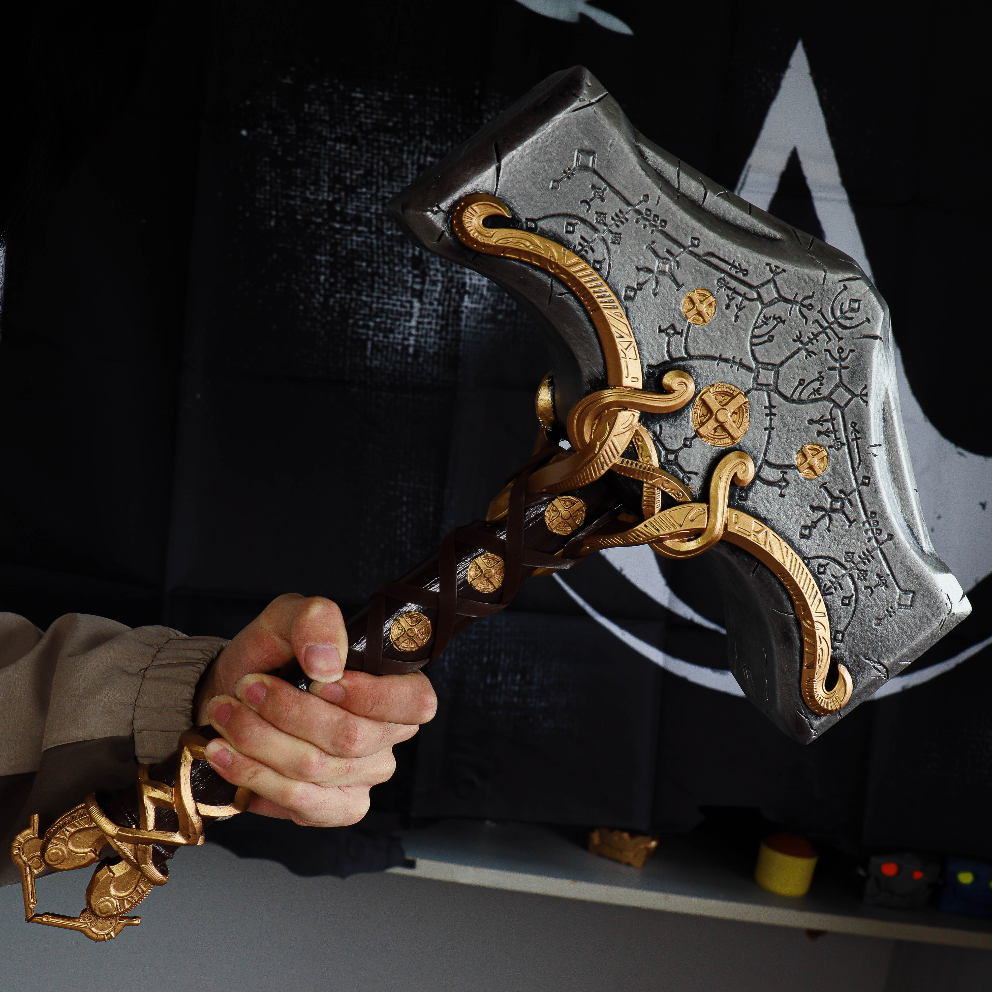 God of War Thor Hammer, God of War Ragnarok, God of War Hammer