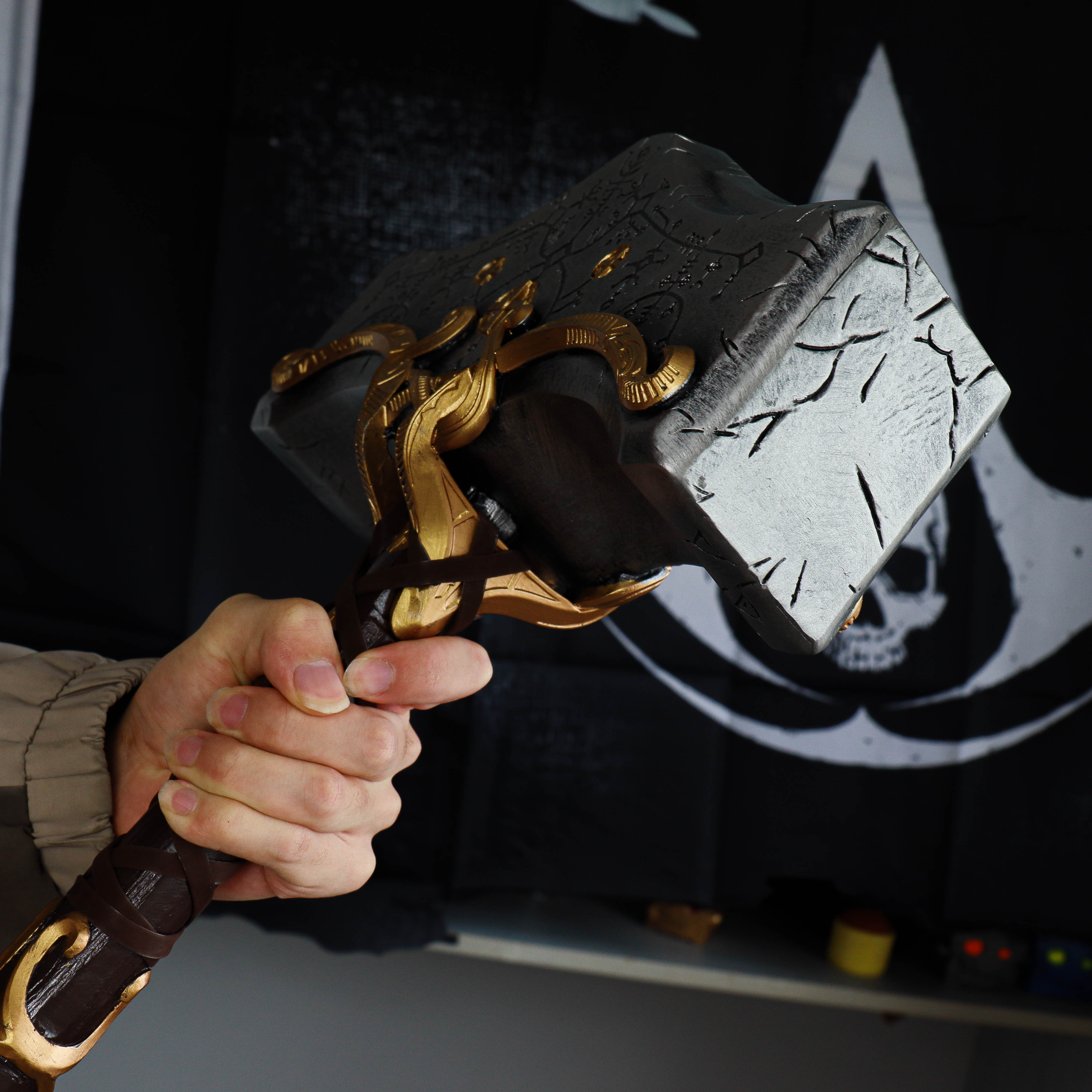 God of War Thor Hammer, God of War Ragnarok, God of War Hammer