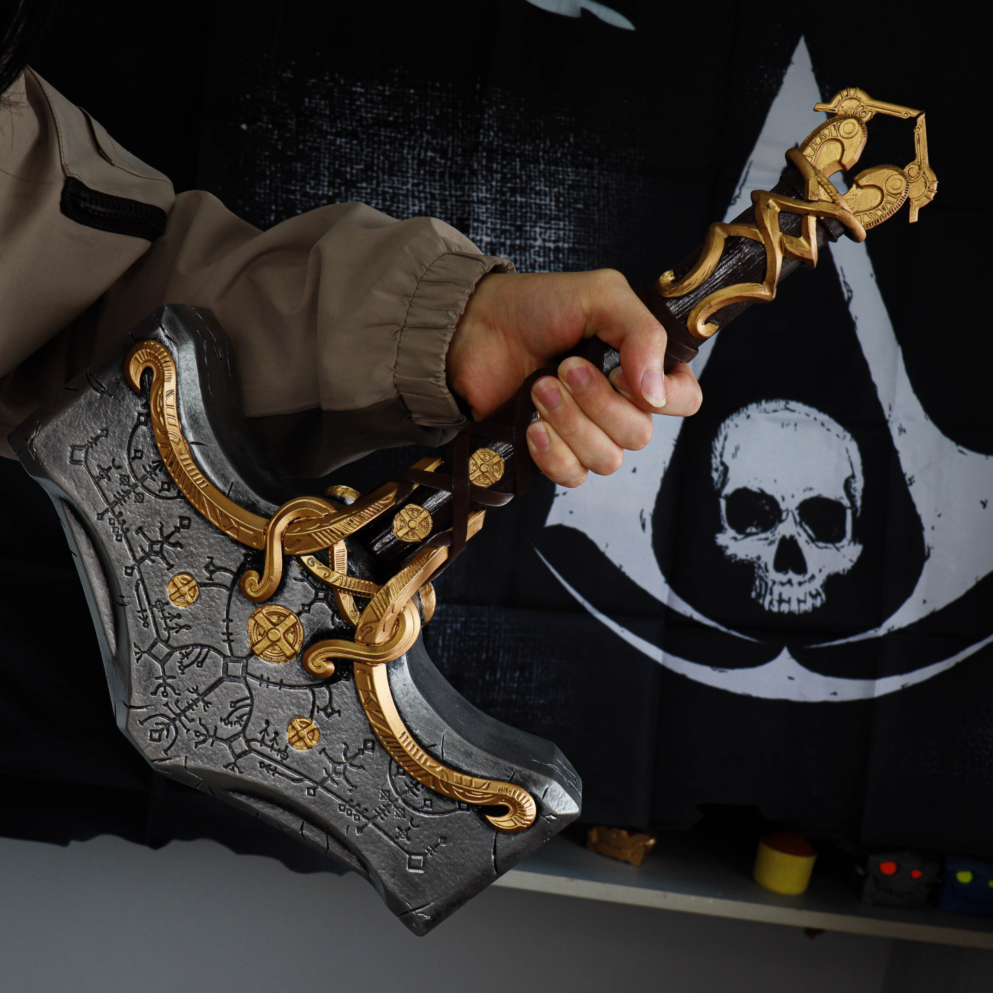 God of War Thor Hammer, God of War Ragnarok, God of War Hammer