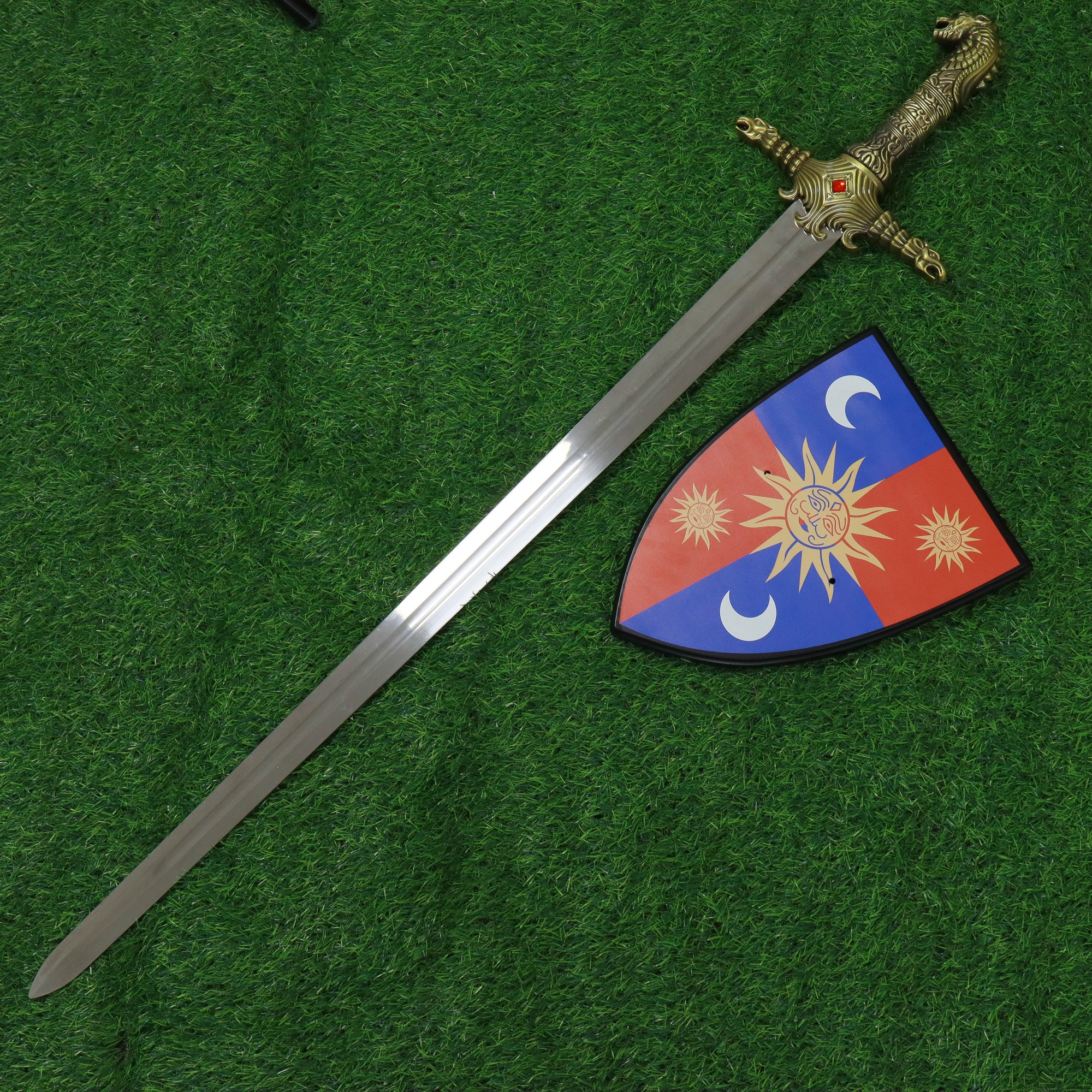 Fantasy ornamental sword belonging to 'BRIENNE OF TARTH' from the Game of Thrones saga in 440 stainless steel (ZS964)
