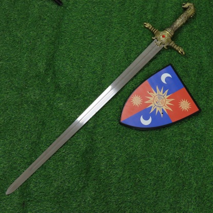 Fantasy ornamental sword belonging to 'BRIENNE OF TARTH' from the Game of Thrones saga in 440 stainless steel (ZS964)