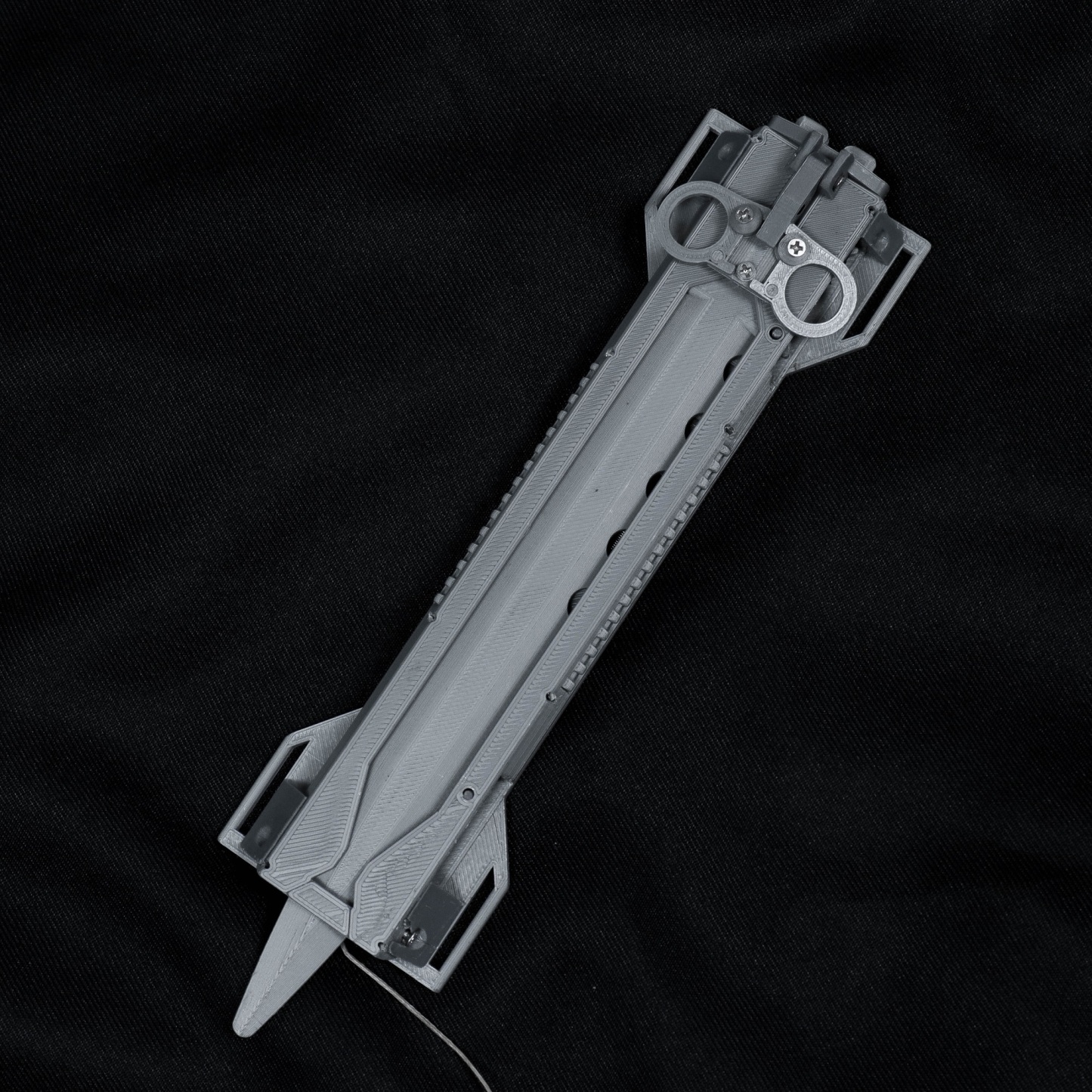 Bestpropreplica Assassins Creed Joseph 3Dprinting Double acting HiddenBlade Prop Replica