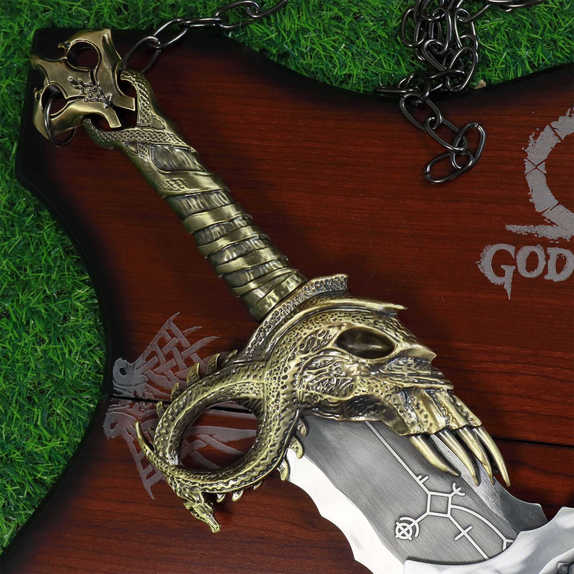 Metal God of War Merchandise Kratos Blades of Chaos