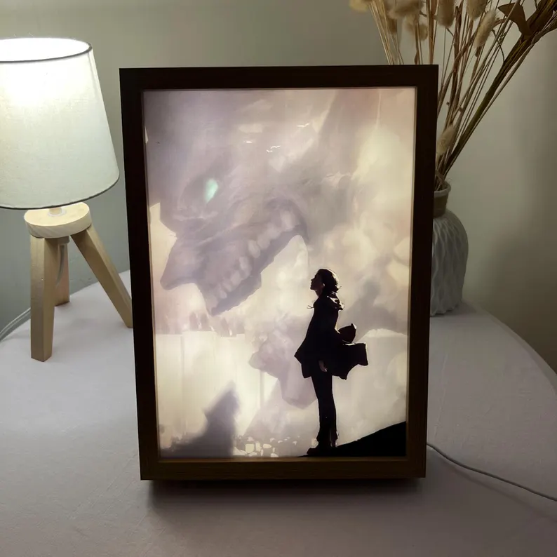 Bestpropreplica Attack on Titan light painting