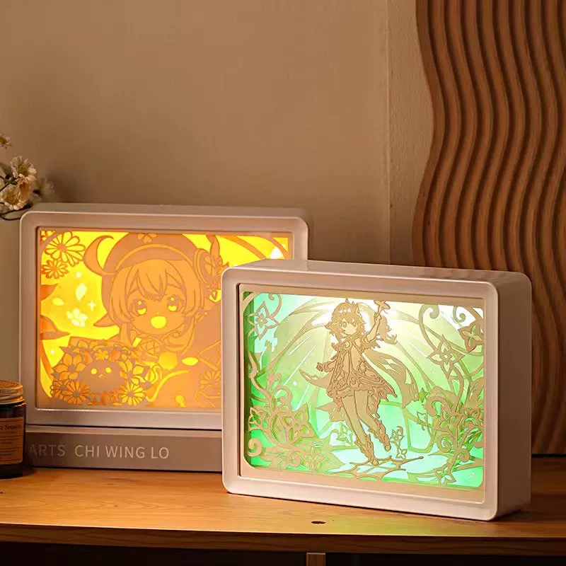 Bestpropreplica Genshin Impact paper carving lamp