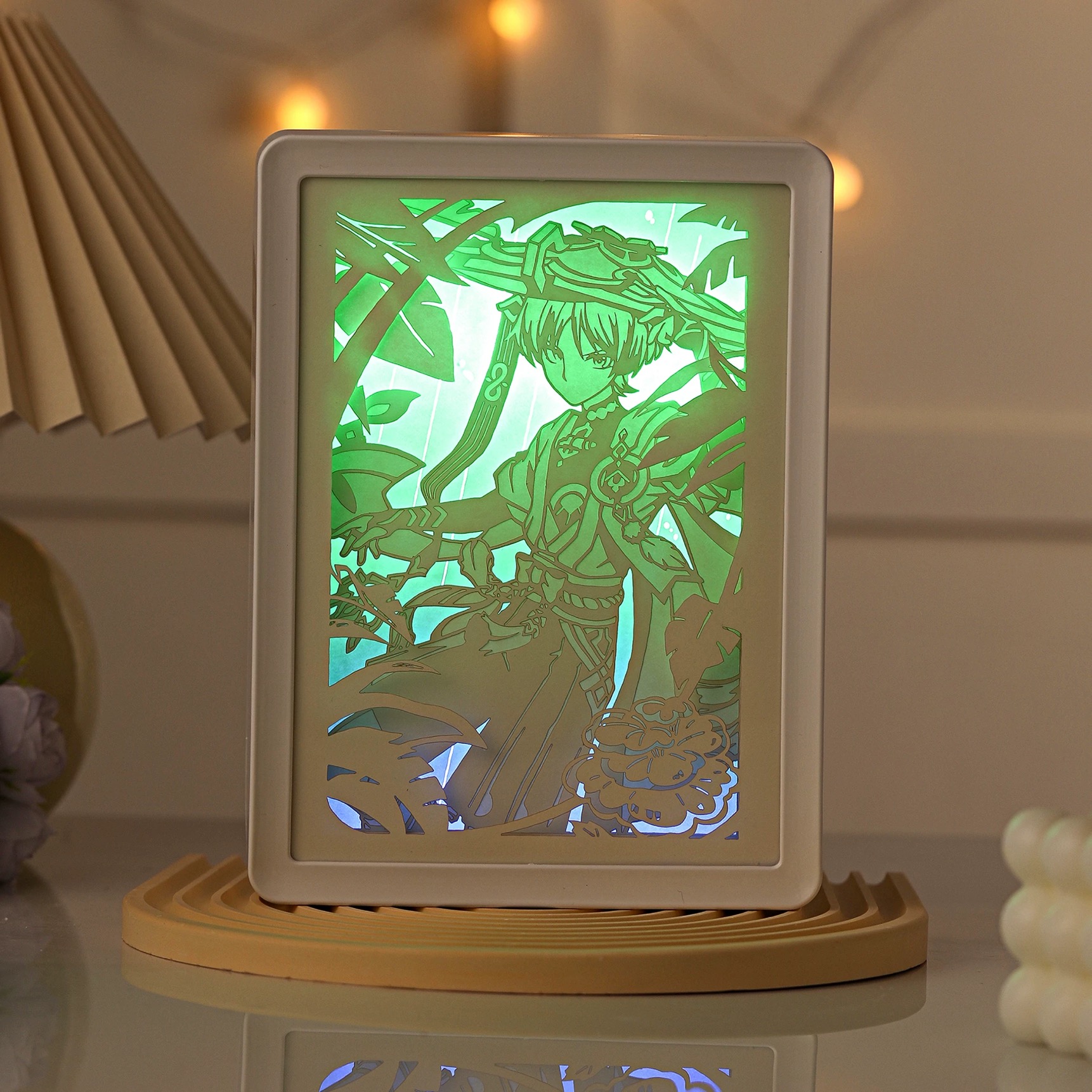 Bestpropreplica Genshin Impact paper carving lamp