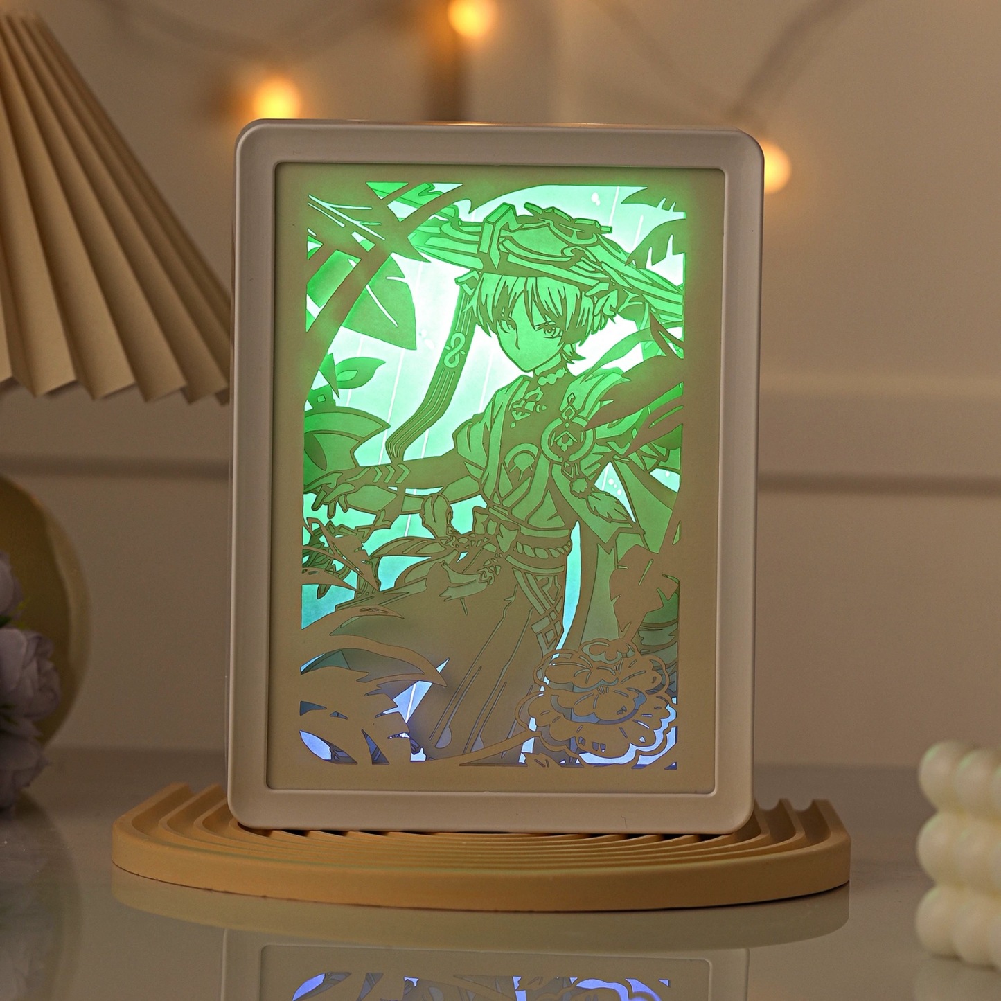 Bestpropreplica Genshin Impact paper carving lamp