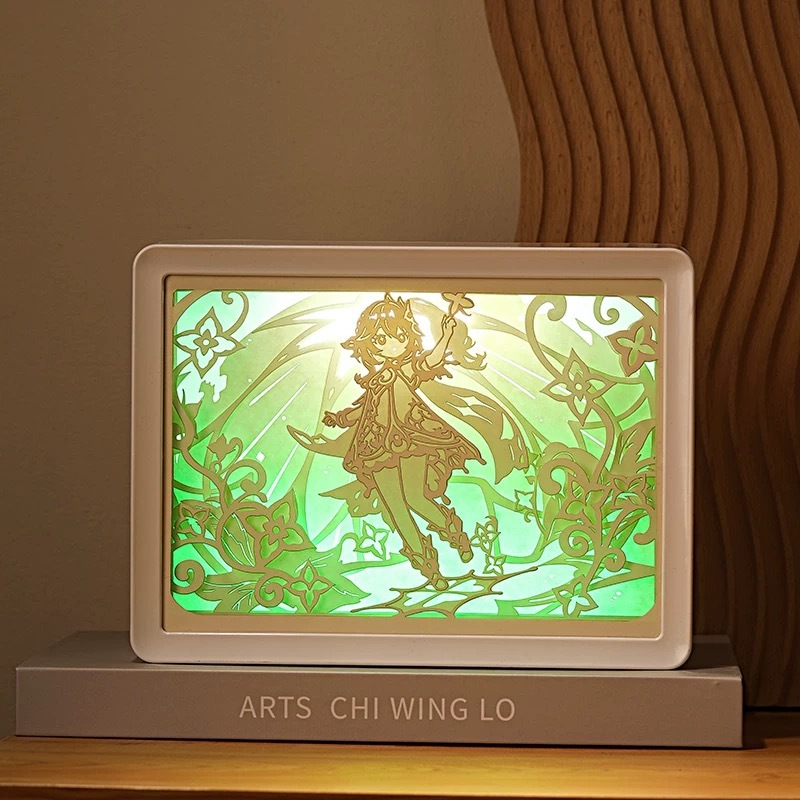 Bestpropreplica Genshin Impact paper carving lamp