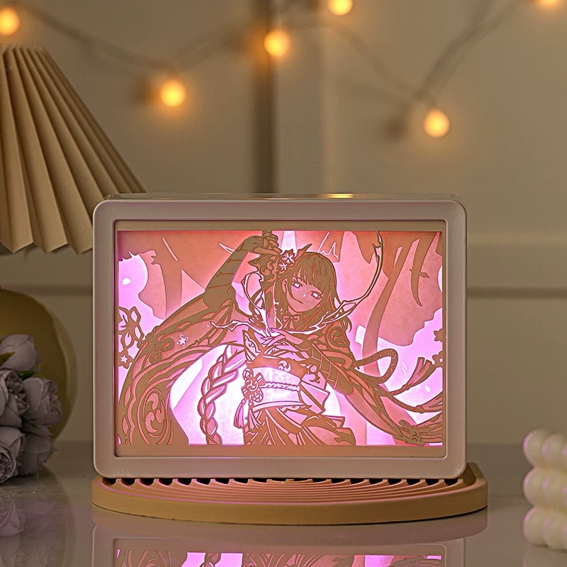 Bestpropreplica Genshin Impact paper carving lamp