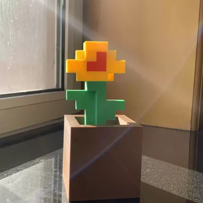 Minecraft Flower pot Potted plant decoration 🌻