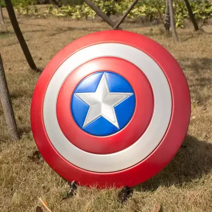 Captain America Shield Metal Captain America Broken Shield Captain America Cosplay Shield Endgame 1/1 Scale Movie Prop Replica 