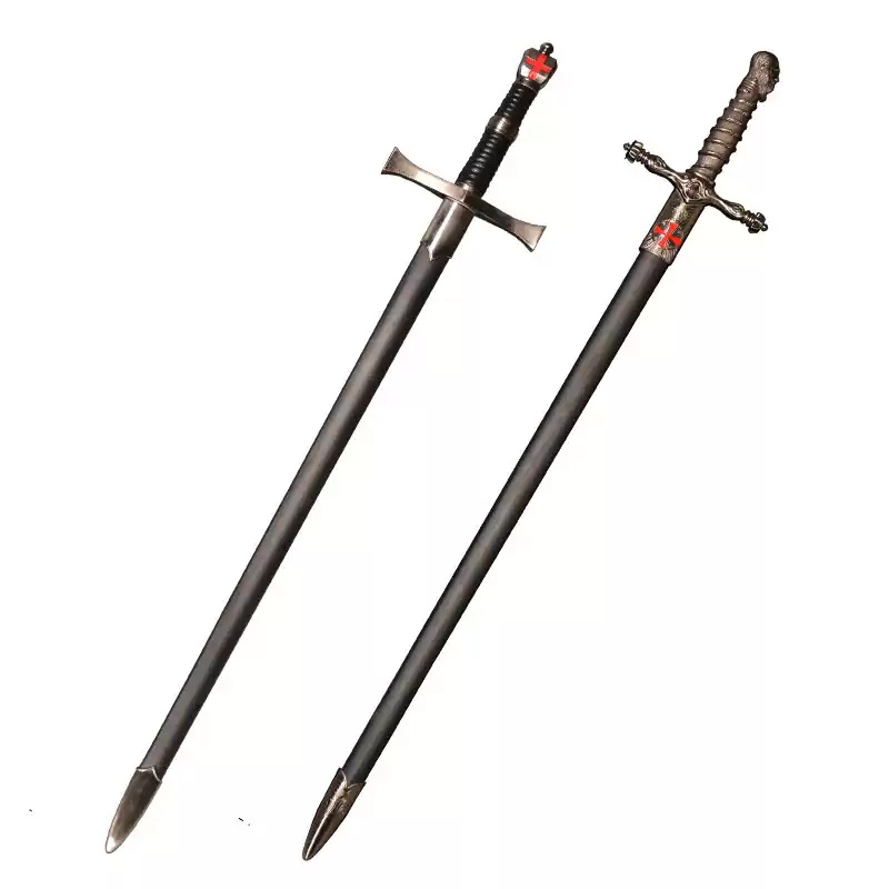 Bestpropreplica Assassin's Creed Head Cross Sword Weapon Cross Western Sword costume item Metal equipment