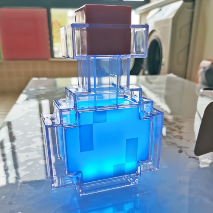 Minecraft Rechargeable Glowing Potion Bottle Night Light.