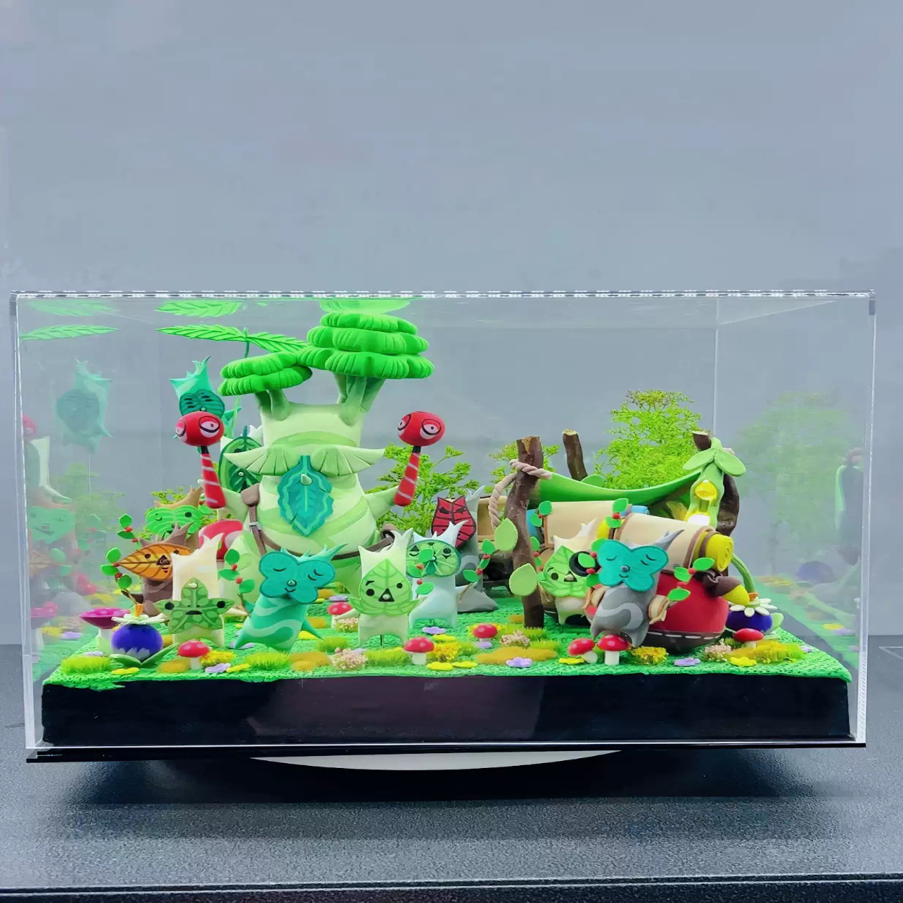 Zelda: Tears of the Kingdom / Breath of the Wild Yahaha Korok Clay Figure Ornament, Cute Gift for Holidays.