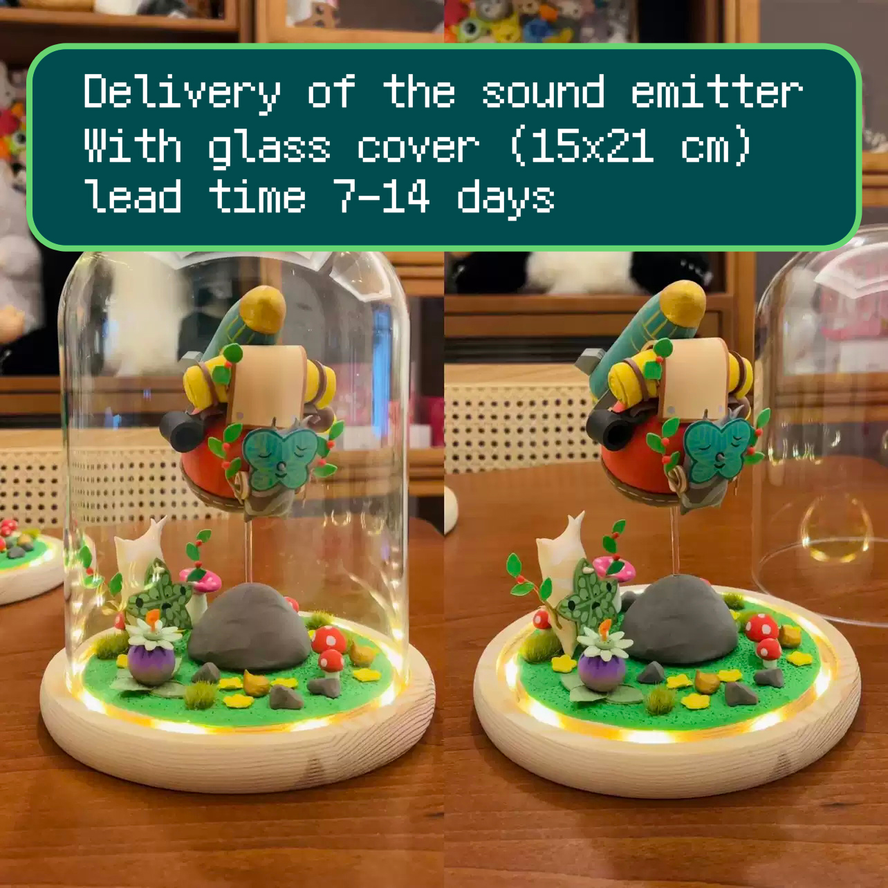 Zelda: Tears of the Kingdom / Breath of the Wild Yahaha Korok Clay Figure Ornament, Cute Gift for Holidays.