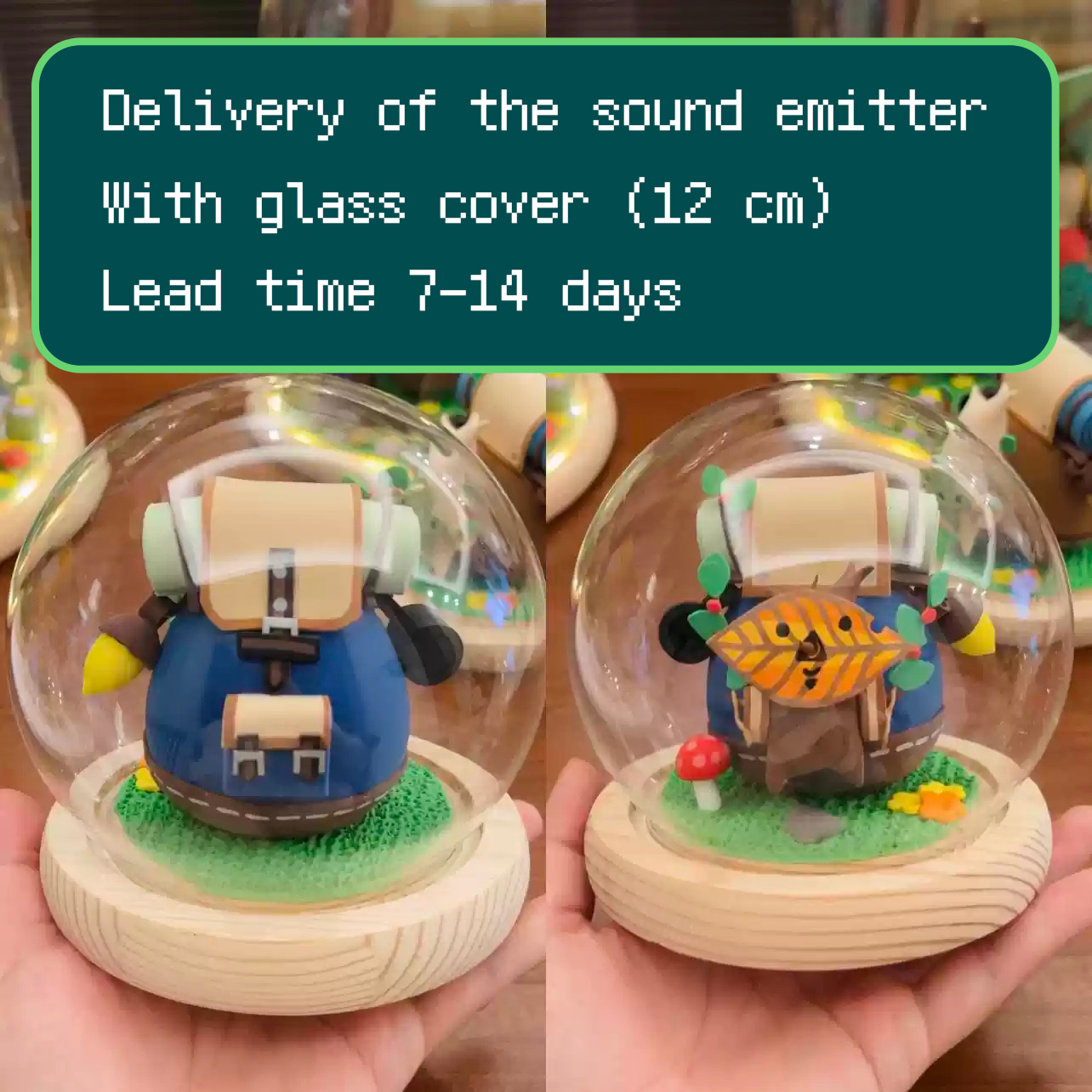 Zelda: Tears of the Kingdom / Breath of the Wild Yahaha Korok Clay Figure Ornament, Cute Gift for Holidays.