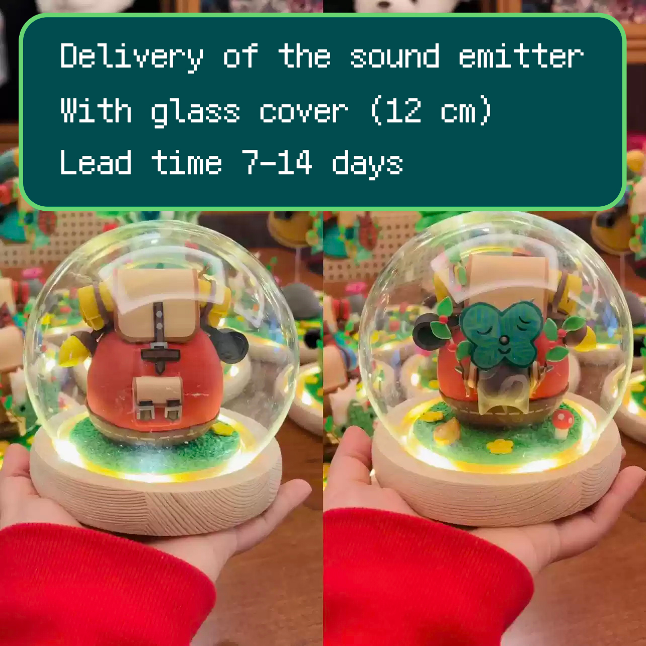 Zelda: Tears of the Kingdom / Breath of the Wild Yahaha Korok Clay Figure Ornament, Cute Gift for Holidays.