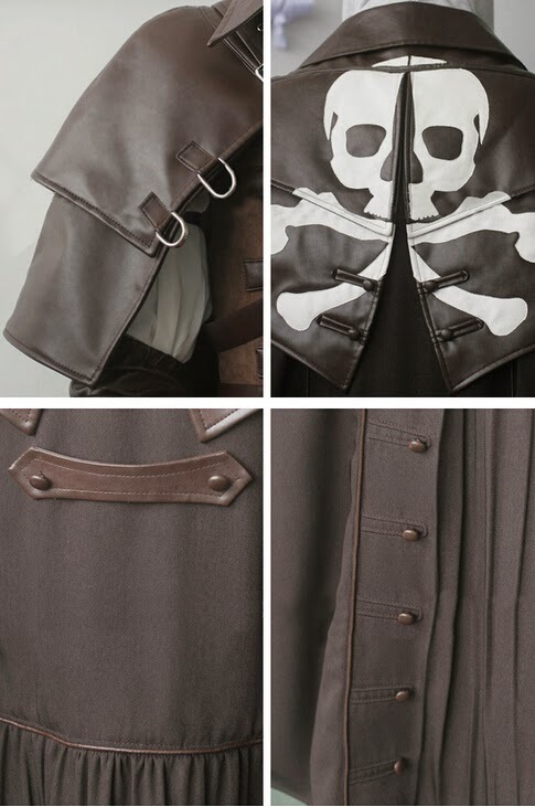 Assassin's Creed 4 Black Flag Edward Printed Cape