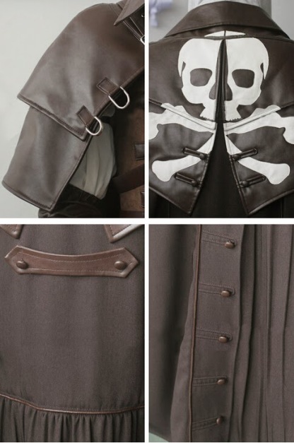 Assassin's Creed 4 Black Flag Edward Printed Cape