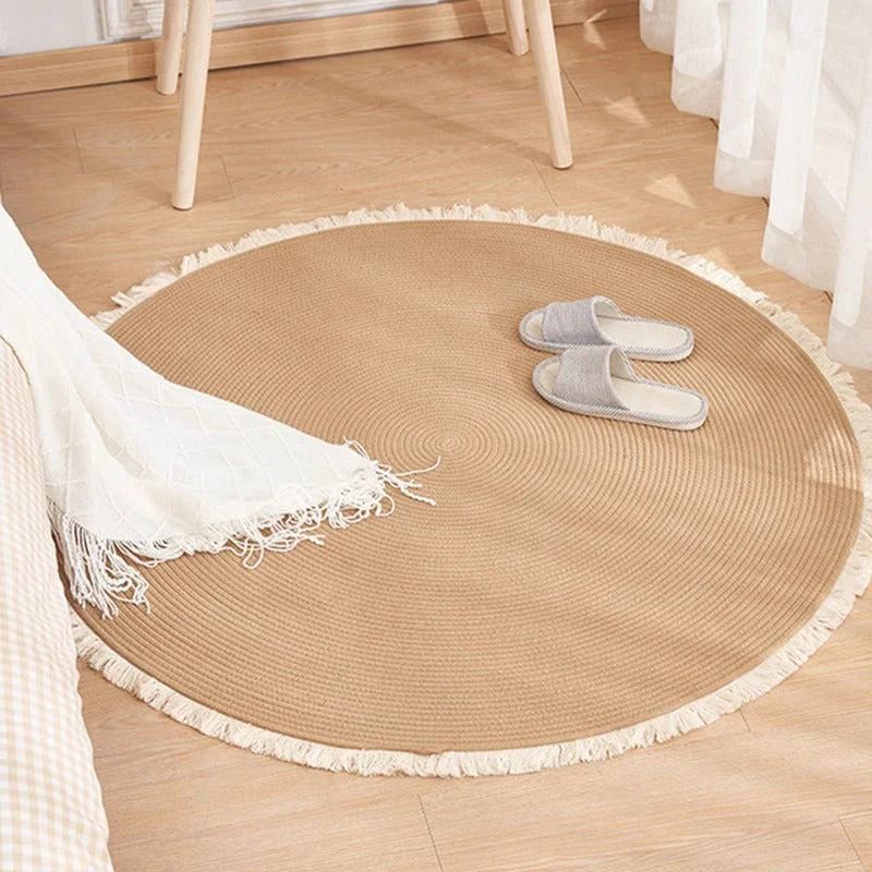Premium Cotton Rope Area Rug – Soft, Durable, and Stylish Home Accent