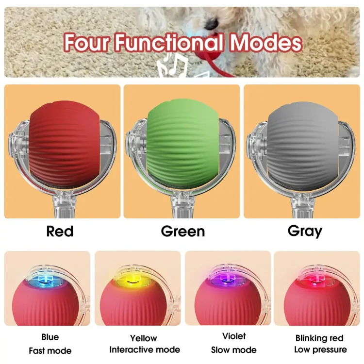 Smart Interactive Pet Toy Ball