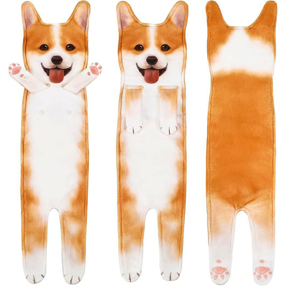 Funny Cat Hand Towels