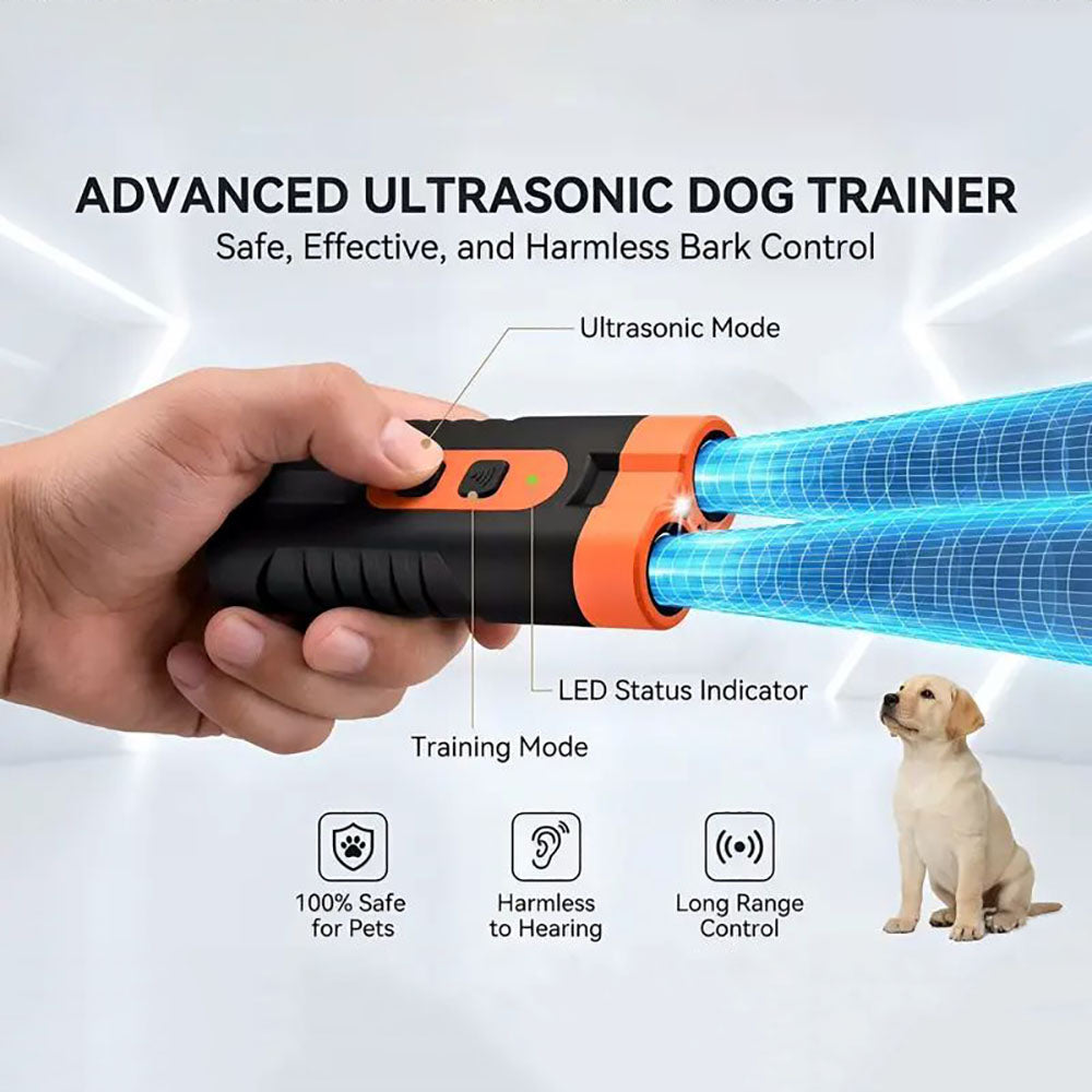 Ultrasonic Dog Barking Deterrent Training Tool