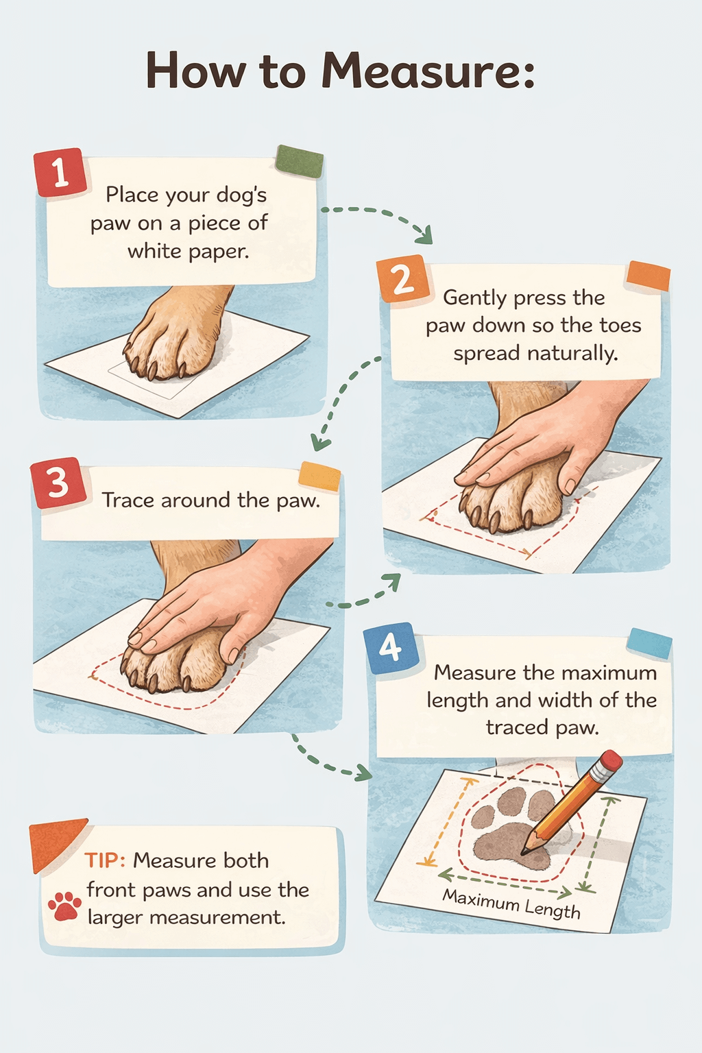 All-Terrain Dog Shoes With Anti-Slip Soles & Dial Adjustment - 4Pcs