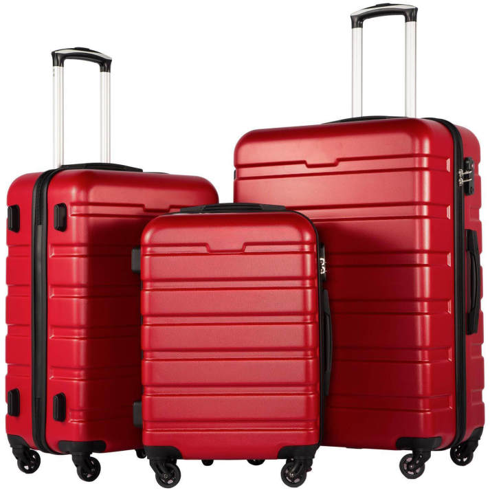 🔥Luggage 3 Piece Set🔥Red HomeBuys