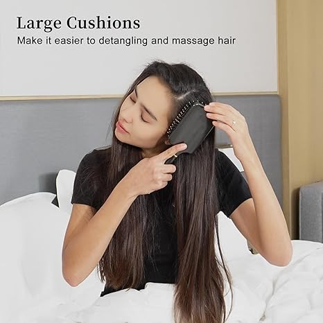 Paddle Brush for Blow Drying, Detangling Brush for Curling Straight Thick Thin Wet and Dry Hair, Large Paddle Hair Brush with Soft Nylon Bristle, Hair Brushes for Women Men Kids