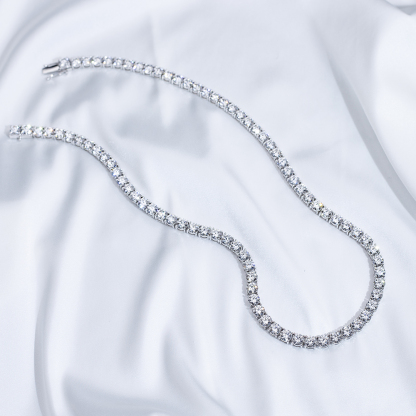 MissDiamond Lab Grown Diamond 69.75CT Platinum Pendant Necklace MSN-889