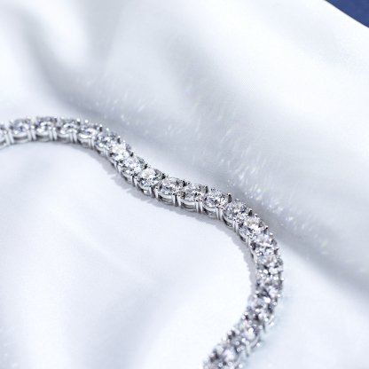 MissDiamond Lab Grown Diamond 69.75CT Platinum Pendant Necklace MSN-889