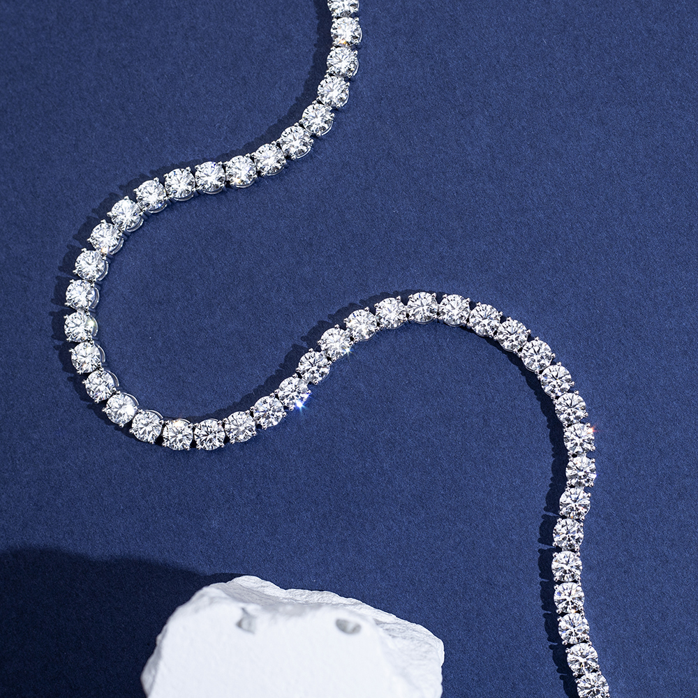 MissDiamond Lab Grown Diamond 69.75CT Platinum Pendant Necklace MSN-889