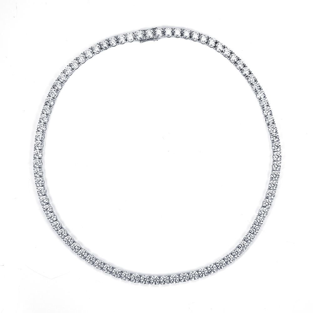 MissDiamond Lab Grown Diamond 69.75CT Platinum Pendant Necklace MSN-889