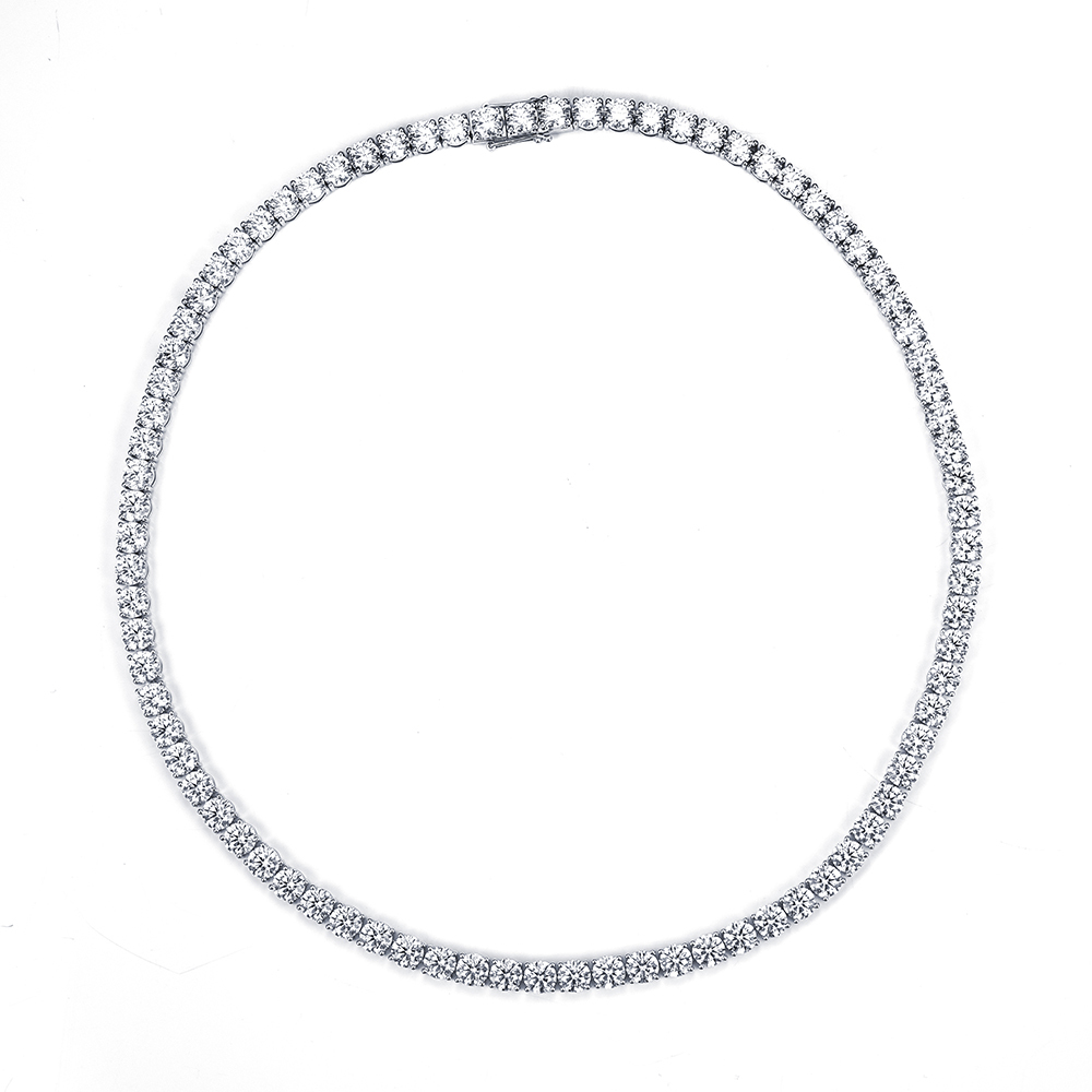 MissDiamond Lab Grown Diamond 69.75CT Platinum Pendant Necklace MSN-889