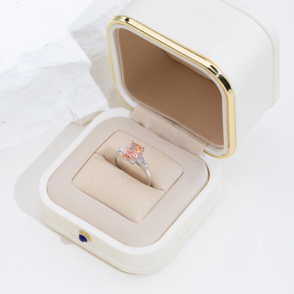 MissDiamond Lab Grown Diamond 2.062CT Platinum Solitaire Ring MSR-2039