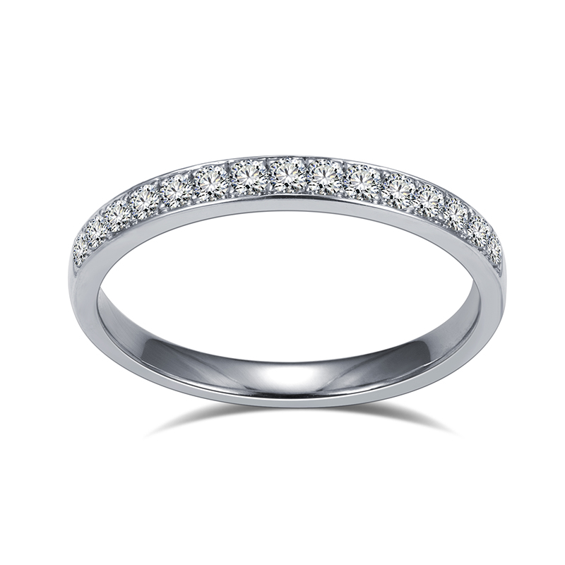 MissDiamond Lab Grown Diamond Platinum Eternity Ring MSR-1132