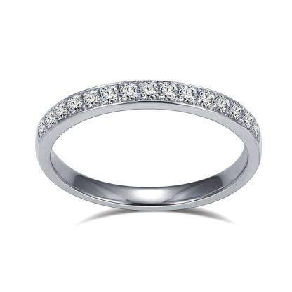 MissDiamond Lab Grown Diamond Platinum Eternity Ring MSR-1132